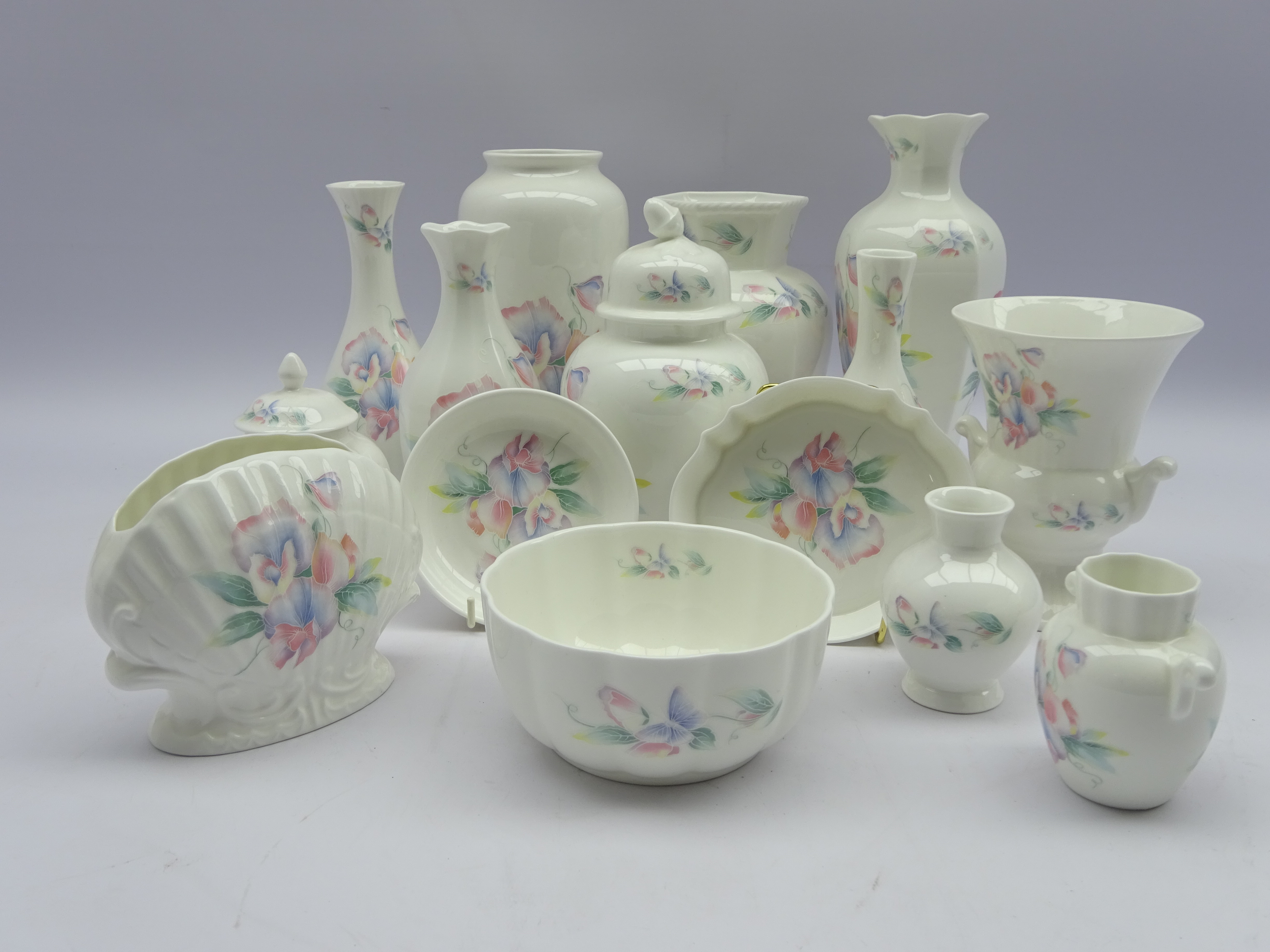 Royal Doulton 'Carnation' pattern dinner and tea ware, - Image 2 of 2