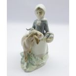 Ladro figure 'Girl with Goat' no.