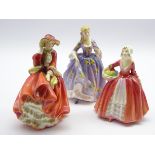 Three Royal Doulton figurines; 'Nicola',