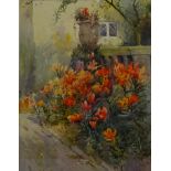Henry Wanless (British c1872-1934): 'The Italian Gardens, Scarborough',