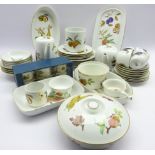 Royal Worcester 'Evesham' tea and dinner service,