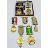 Collection of Masonic (RAOB) medals of bro C.W.