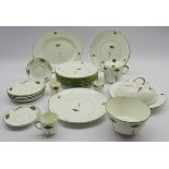 Art Deco Foley Art China Peacock Pottery tableware (24) Condition Report & Further