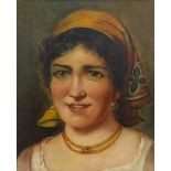 Continental School (early 20th century): Bust Portrait of a Lady,
