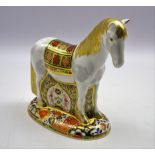 Royal Crown Derby limited edition porcelain Appleby Mare, specially commissioned by Sinclairs,