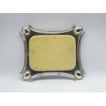 Arts and Crafts style Walker & Hall silver-plated bread board,