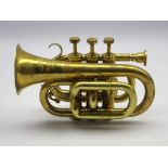 *WITHDRAWN* Besson brass cornet No H75983,