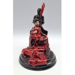 Peggy Davies 'The Sultan' limited edition porcelain sculpture by Ruby Fusion 72/100,