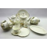 Royal Albert Val D'or tea ware (34) Condition Report & Further Details <a