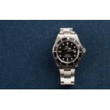 ROLEX, Oyster Perpetual Date Sea Dweller stainless steel watch, Circa 2005