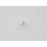 18K White Gold Diamond Ring