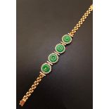 Jadeite Diamond Bracelet