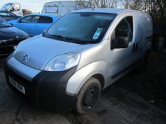 Citroen Nemo LX HDI 610, 1399cc Diesel Panel Van, Registration number: YA08BBK, MOT: Expired