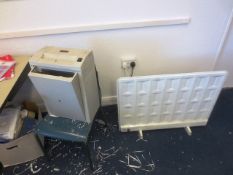 Dahle paper shredder and space heater