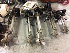 Six assorted Seagull outboard motors (sold as spares or repairs only.)