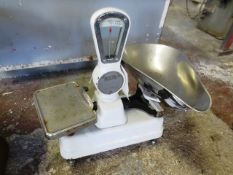 Avery 1102 BFE counter balance weigh scale, serial no: 17373