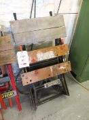 Two various collapsible tool benches