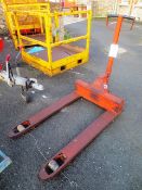 BT Lifters wide pallet truck