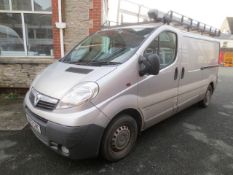 Vauxhall Vivaro 2900 CDTI LWB, 1,995cc Diesel Panel Van, mileage: circa 99,500, MOT: 28.08.18,