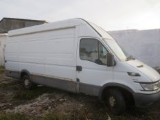 Iveco Daily 35S13, 2800cc LWB Diesel Panel Van, Mileage: 87,500, MOT: expired 13.06.17.