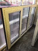 UPVC double glazed window unit, apx 1155mm x 1755mm