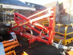 Liftequip Micro Boom 12 towable basket boom hoist, SWL: 215kg. Please note: two flat tyres,