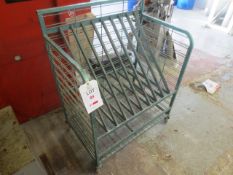 Steel frame mobile trolley