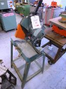 Dewalt bench mounted, 240v chop saw, serial no: AM77/417 (out of commission, spares or repairs