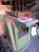 Sedgewick 12" planer/thicknesser (out of commission, spares or repairs only). NB: This item does