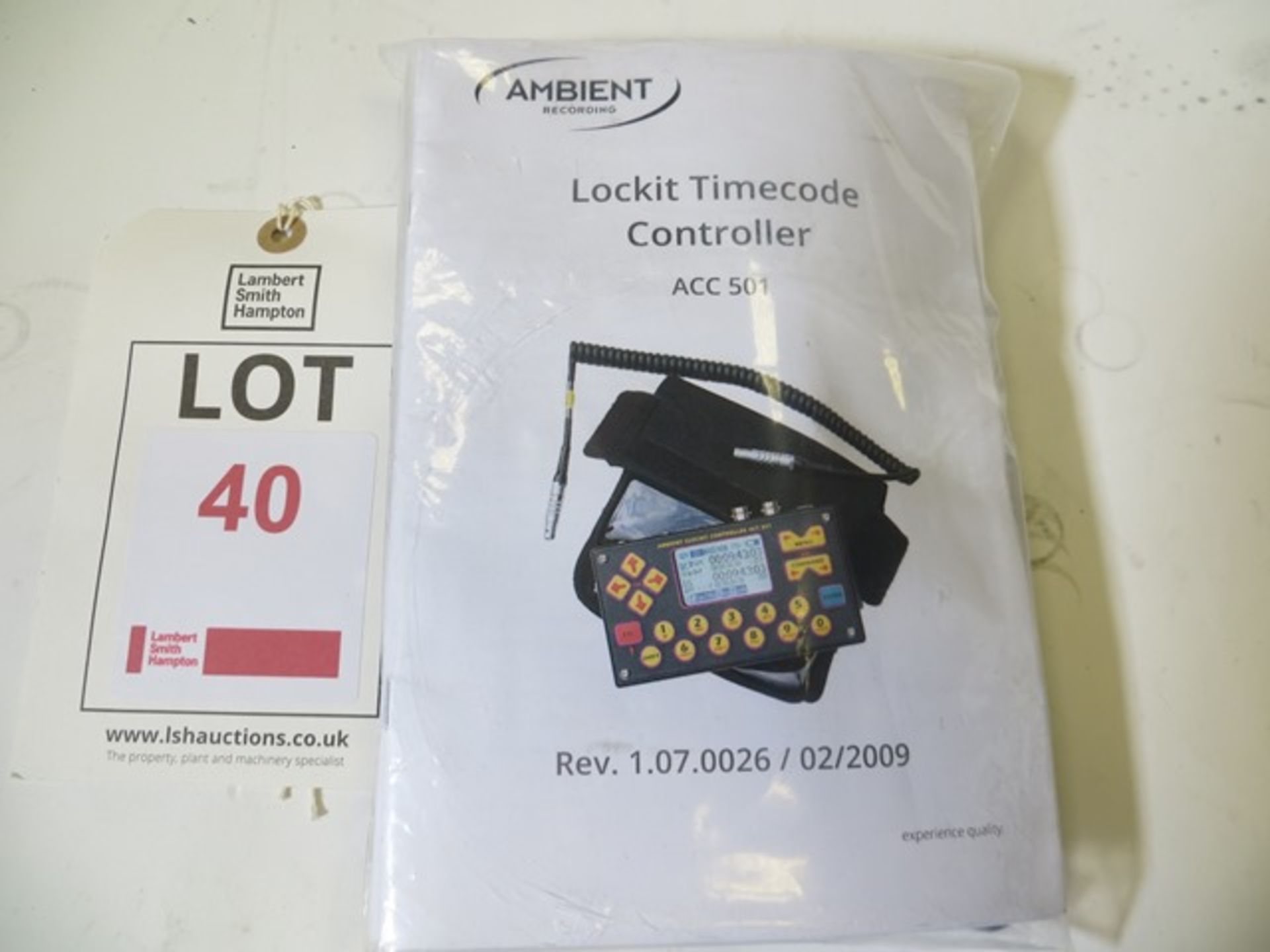 Ambient Lockit Timecode Controller Model ACC 501