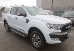 Ford Ranger Wildtrack double cab, 3.2TDCi 6,200ps Auto 4x4 pick up with Alpha Type E rear top.