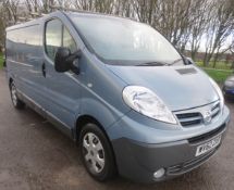 Nissan Primaster 115 SE DCi LWB panel van. Registration: WV62 ZXR. Recorded mileage: 43,110. M.O.