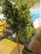 Two Artificial Plastic Office Plants 2m & Two Artificial Plastic Office Plants 1m Lot located at: