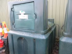 Atlas 1900 Litre Bunded Plastic Fuel Bowser c/w Dispensing Pumps & Meter (No Diesel)Lot located