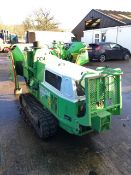 Greenmech STC19-28MT50 ride on track chipper, Serial No: 8213, Indicated Hours: 208Lot located at: