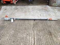 Stihl HT131 Long arm polesaw, Serial No: 502080655Lot located at:VPM (UK) Ltd, Edgioake Lane,