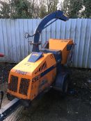 Forst ST6 trailered woodchipper, Serial No: Unknown. Believed to be a non-runner, sold as