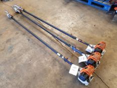3 x Stihl HT131 long arm polesaws, Serial No: 2823186662, 503210002, 380200621. Spare and repairsLot