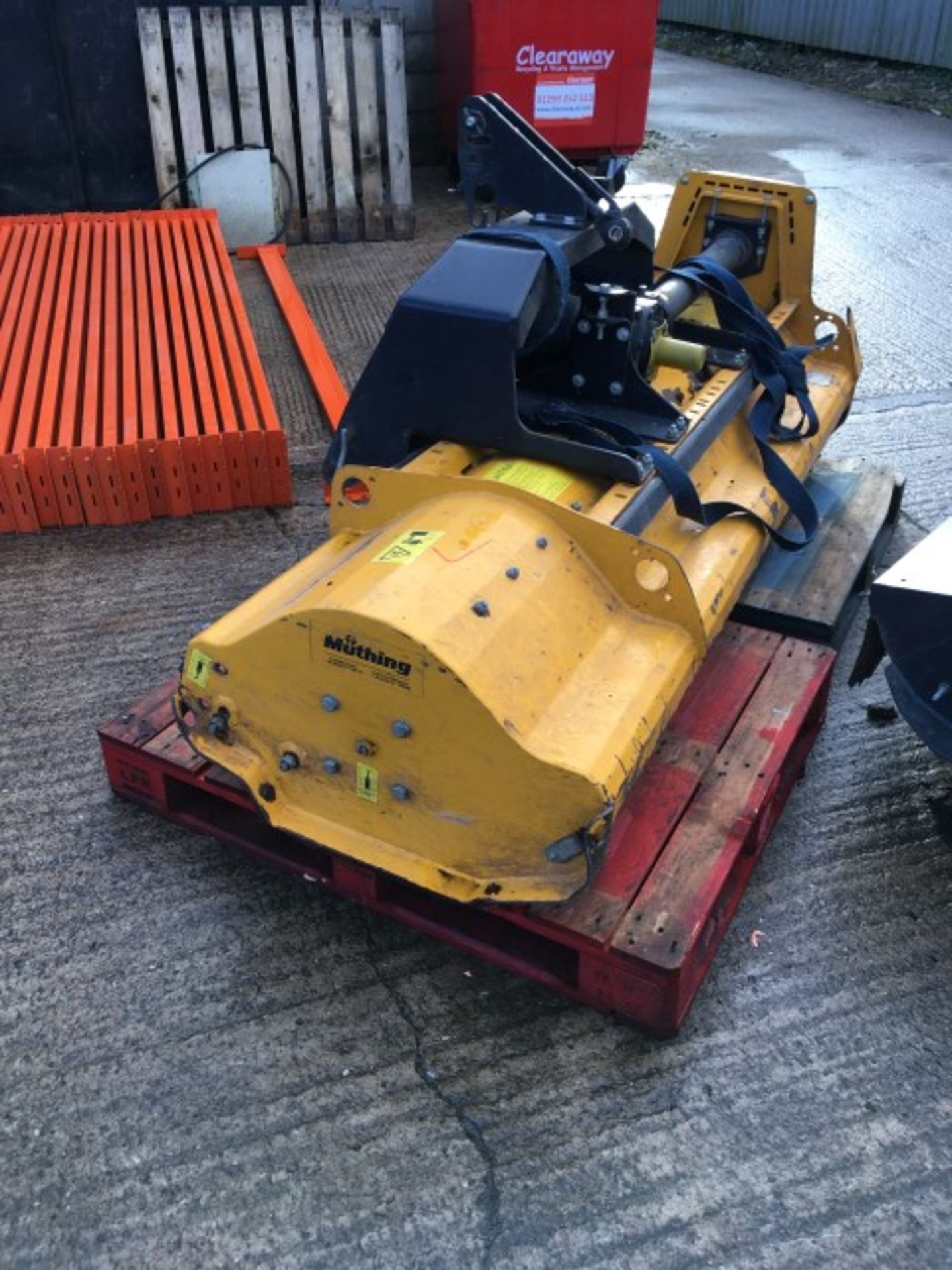 Muthing MUH200 mulching head attachment, Serial No: 3112345 (2011)Lot located at:VPM (UK) Ltd,