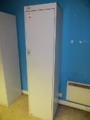 Biocore Steel Personal Locker 45mm wide x 45mm depth x 1800mm heightLot located at: Unit 2