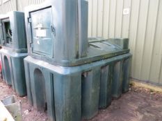 Atlas 1900 Litre Bunded Plastic Fuel Bowser c/w Dispensing Pumps & Meter (with approx 600 litres