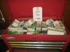 American Pro 6 Drawer Tool Cabinet c/w Contents including Vehicle Bulbs as LottedLot located at: