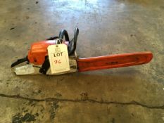 Stihl MS362C Chainsaw, Serial No: UnknownLot located at:VPM (UK) Ltd, Edgioake Lane, Astwood Bank,