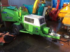 Greenmech ARB.19-28.MT50.D trailer woodchipper, Serial No: 5244Lot located at:VPM (UK) Ltd, Edgioake