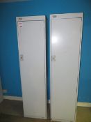 Two Biocore Steel Personal Lockers 45mm wide x 45mm depth x 1800mm heightLot located at: Unit