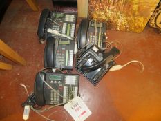 Three BT NT8B26AANEE6 Telephone Handsets & Two BT Nortel NT8B27JAAQ Telephone HandsetsLot located