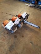 3 x Stihl various model chainsaws, Serial No: Unknown. Spares and repairs.Lot located at:VPM (UK)