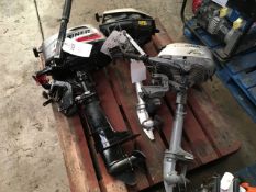 3 x assorted boat engines as lotted. Spares and repairsLot located at:VPM (UK) Ltd, Edgioake Lane,