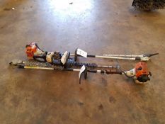 3 x Stihl various model hedgecutters, Serial No: Unknown. Spares and repairs.Lot located at:VPM (UK)