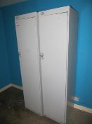 Two Biocore Steel Personal Lockers 45mm wide x 45mm depth x 1800mm heightLot located at: Unit